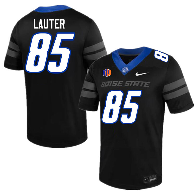 Matt Lauter Jersey, Boise State Broncos #85 Matt Lauter Football Jersey College Uniforms-Black